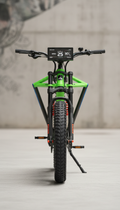 Neon Green Quad urban e-bike